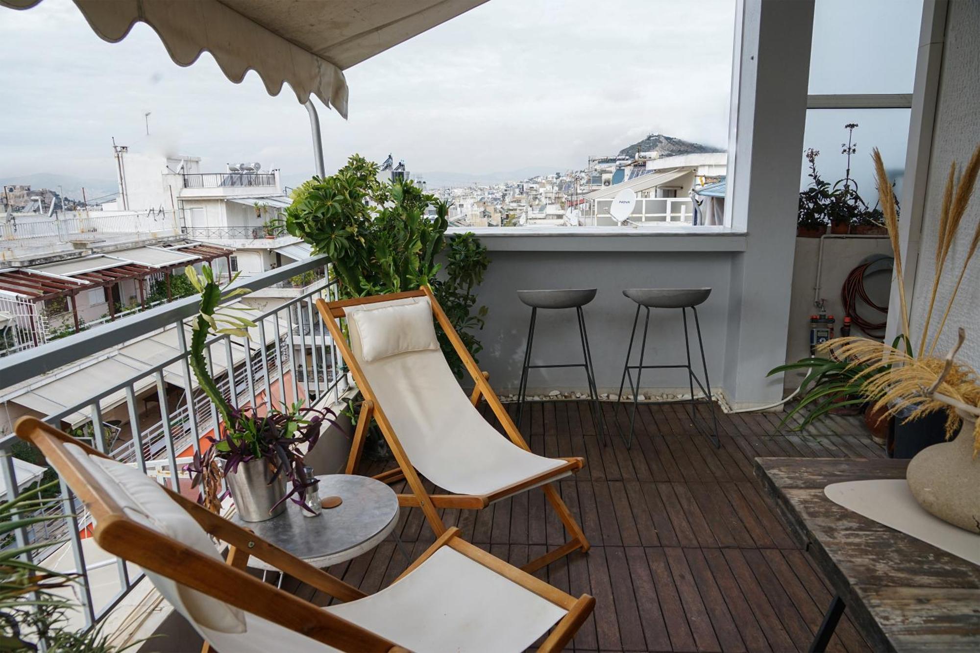 Small&cosy with Acropolis&Lycabettus view Atene Esterno foto